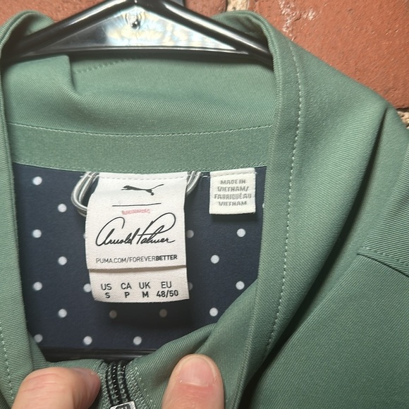 Puma Arnold Palmer Zip up Golf Jacket - Picture 3 of 5
